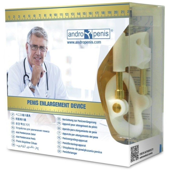 Andropenis Gold Extensor De Pene:: Envío discreto en masturbadoresparahombre.com