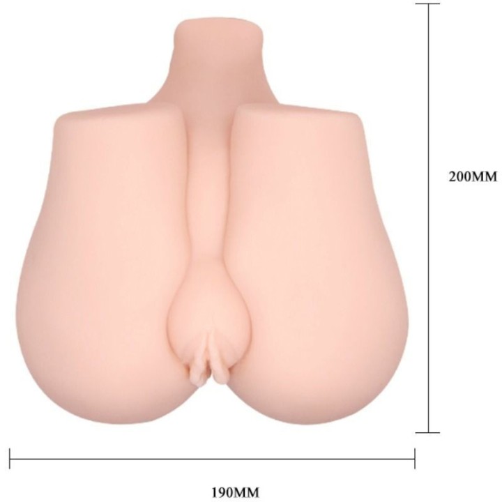 Crazy Bull - Vagina Y Ano Realisticos Con Vibracion Posicion 3:: Envío discreto en masturbadoresparahombre.com