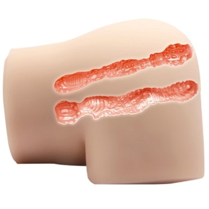 Crazy Bull - Vagina Y Ano Realisticos Con Vibracion Posicion 4:: Envío discreto en masturbadoresparahombre.com