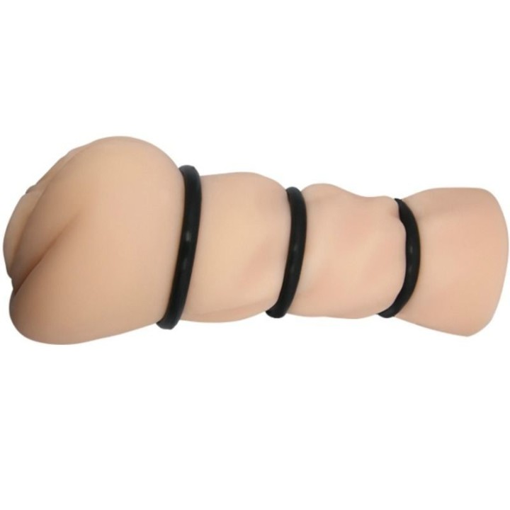 Crazy Bull Vagina Masturbador Con Anillos:: Envío discreto en masturbadoresparahombre.com