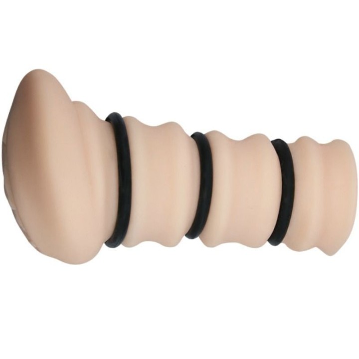 Crazy Bull - Masturbador Con Anillos - Modelo Vagina 2:: Envío discreto en masturbadoresparahombre.com
