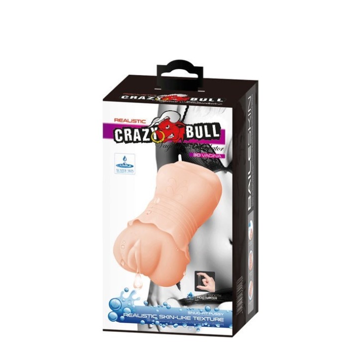 Crazy Bull - Masturbador Water Skin - Modelo Vagina 2:: Envío discreto en masturbadoresparahombre.com