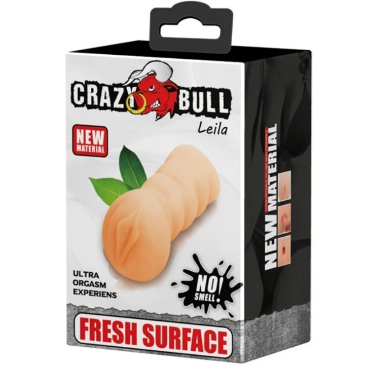 Crazy Bull - Leila Masturbador Vagina 13.5 Cm:: Envío discreto en masturbadoresparahombre.com