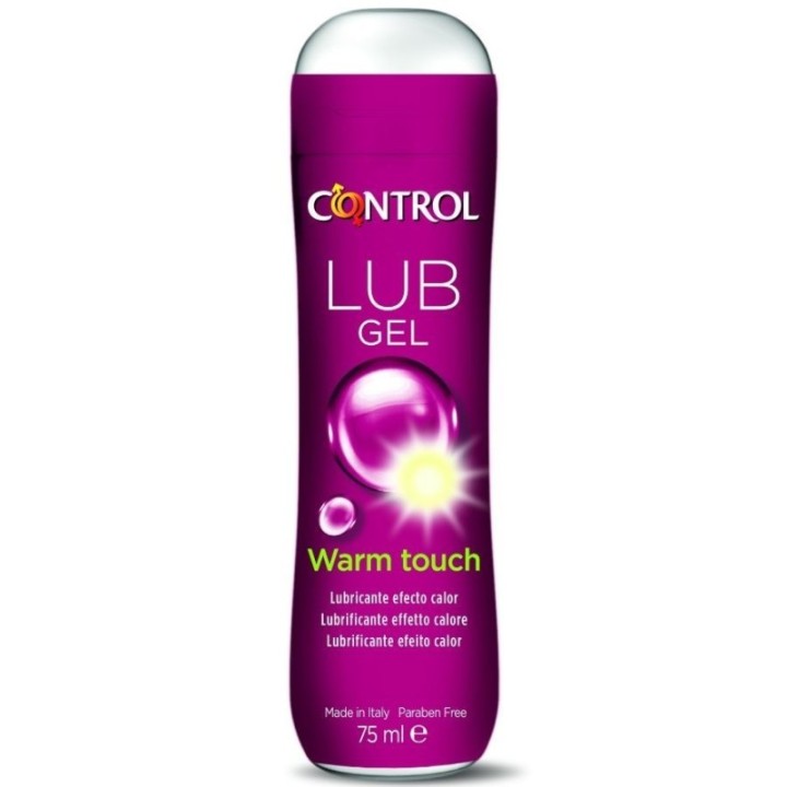 Control Lub Gel Lubricante Efecto Calor 75 Ml:: Envío discreto en masturbadoresparahombre.com