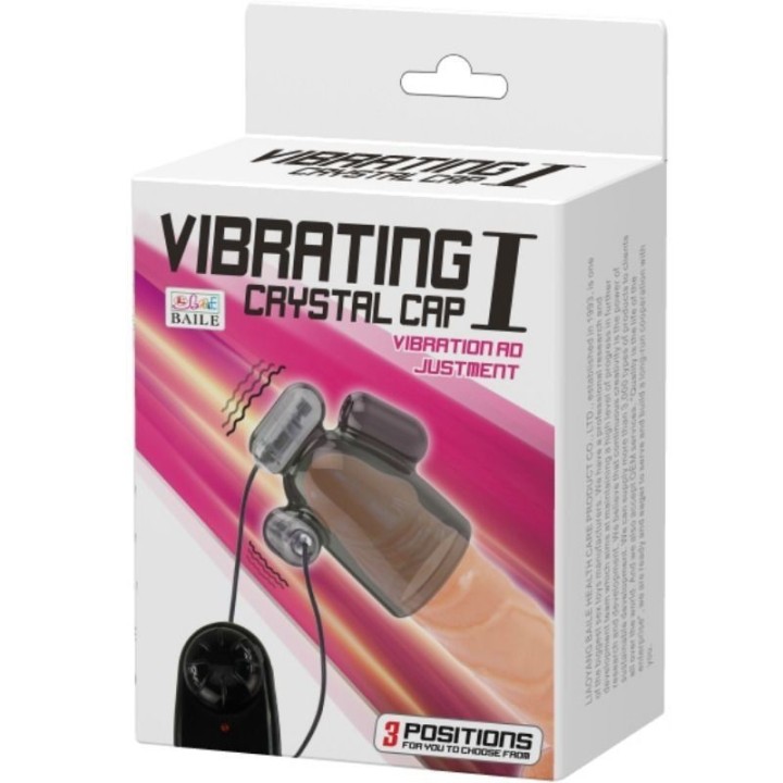 Baile Funda Vibradora Vibrating Crystal Cap I:: Envío discreto en masturbadoresparahombre.com