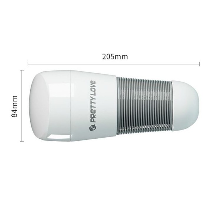 Pretty Love Kitty Masturbador Blanco Vagina:: Envío discreto en masturbadoresparahombre.com