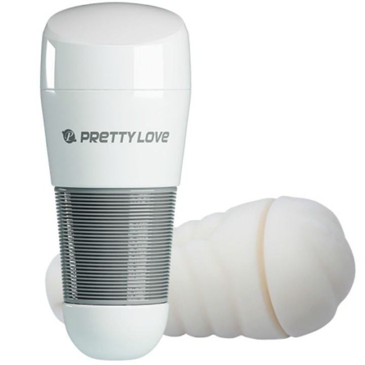 Pretty Love Kitty Masturbador Blanco Vagina 2:: Envío discreto en masturbadoresparahombre.com