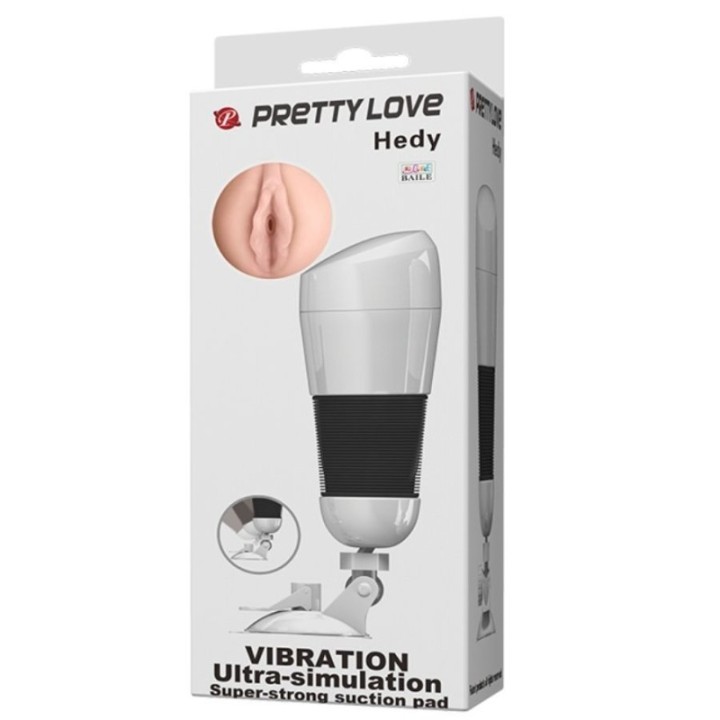 Pretty Love Hedy Masturbador Vagina Con Vibracion:: Envío discreto en masturbadoresparahombre.com