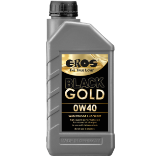 Eros Black Gold 0W40 Lubricante Base Agua 1000Ml:: Envío discreto en masturbadoresparahombre.com