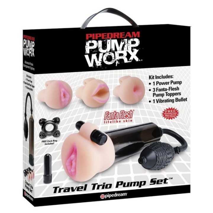 Pump Worx Bomba De Succion Con Masturbador:: Envío discreto en masturbadoresparahombre.com