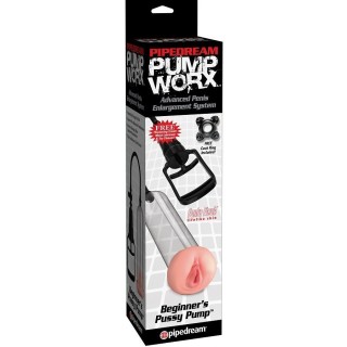 Pump Worx Bomba De Ereccion Con Vagina Para Principiantes:: Envío discreto en masturbadoresparahombre.com