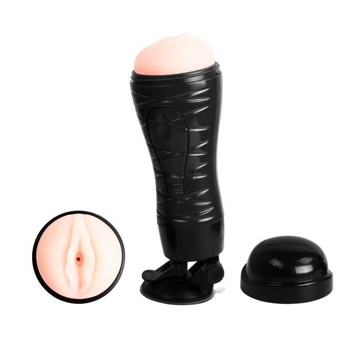 Crazybull Flora Vagina Con Base Masturbador:: Envío discreto en masturbadoresparahombre.com