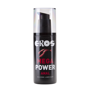Eros Mega Power Anal Lubricante Silicona 125Ml:: Envío discreto en masturbadoresparahombre.com