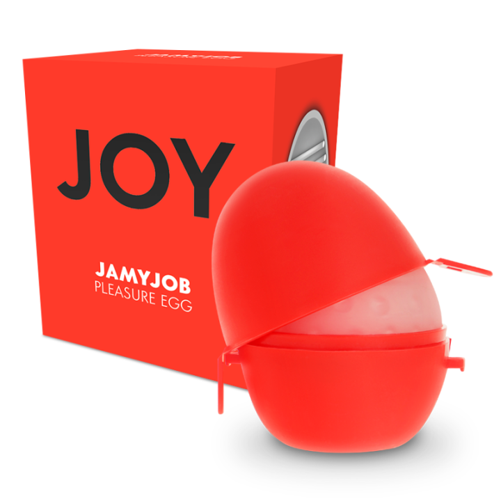 Jamyjob Huevo Masturbador Discreto Version Rojo Joy:: Envío discreto en masturbadoresparahombre.com