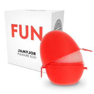 Jamyjob Huevo Masturbador Discreto Edicion Rojo Fun:: Envío discreto en masturbadoresparahombre.com