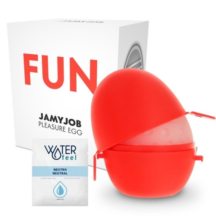 Jamyjob Huevo Masturbador Discreto Edicion Rojo Fun:: Envío discreto en masturbadoresparahombre.com