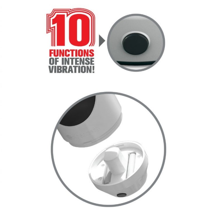 Pipedream Extreme Toyz Mega Grip Vagina Masturbador Vibrador:: Envío discreto en masturbadoresparahombre.com