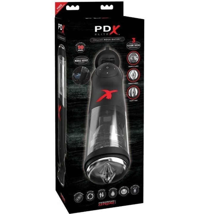 Pdx Elite Masturbador Deluxe Mega-Bator:: Envío discreto en masturbadoresparahombre.com
