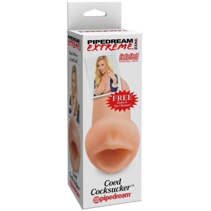 Extreme Toyz Masturbador Masculino Boca Coed Cocksucker:: Envío discreto en masturbadoresparahombre.com