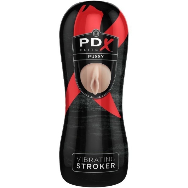 Pdx Elite Masturbador Con Vibracion Vagina:: Envío discreto en masturbadoresparahombre.com
