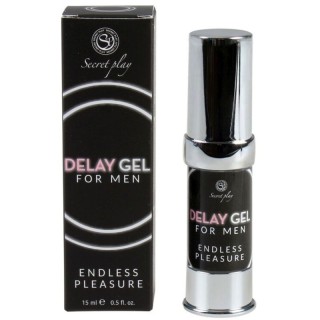 Secret Play Gel Retardante Masculino Endless Pleasure 15 Ml:: Envío discreto en masturbadoresparahombre.com
