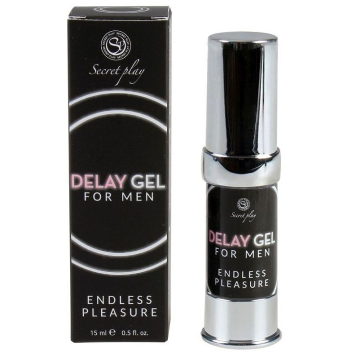 Secret Play Gel Retardante Masculino Endless Pleasure 15 Ml:: Envío discreto en masturbadoresparahombre.com