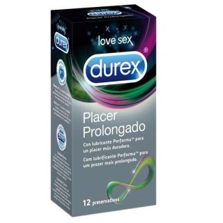 Durex Placer Prolongado Retardante 12 Unid:: Envío discreto en masturbadoresparahombre.com