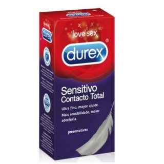 Durex Sensitivo Contacto Total 6 Uds:: Envío discreto en masturbadoresparahombre.com