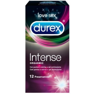 Durex Intense Orgasmic 12 Uds:: Envío discreto en masturbadoresparahombre.com