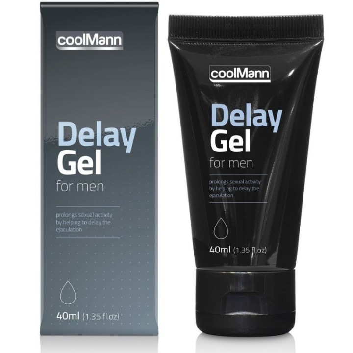 Coolmann Gel Retardante Hombre 40Ml:: Envío discreto en masturbadoresparahombre.com
