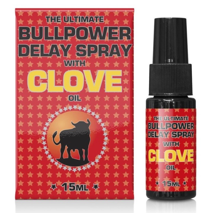 Bull Power Clove Delay Spray 15Ml:: Envío discreto en masturbadoresparahombre.com