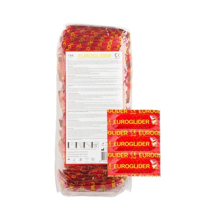 Euroglider Condones 144 Unidades:: Envío discreto en masturbadoresparahombre.com