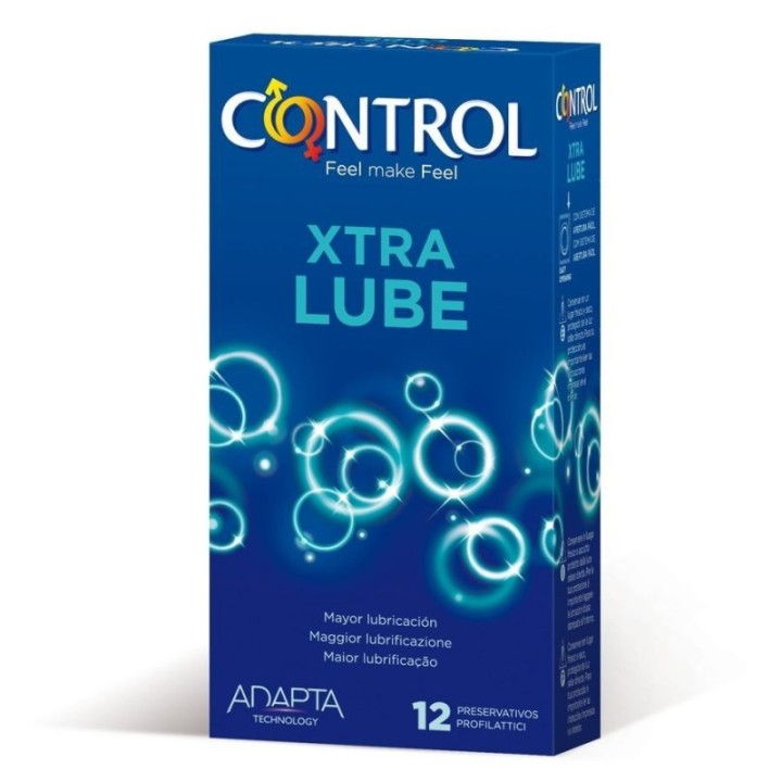 Control Extra Lube 12 Uds:: Envío discreto en masturbadoresparahombre.com