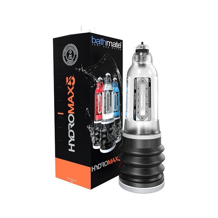 Bathmate Hydromax 5 Transparente:: Envío discreto en masturbadoresparahombre.com