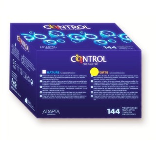 Control Adapta Forte Caja 144 Uds:: Envío discreto en masturbadoresparahombre.com