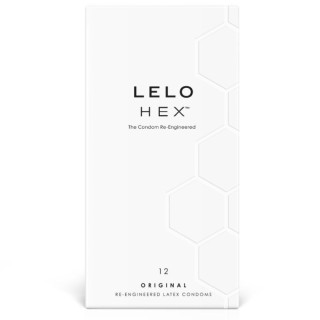 Lelo Hex Preservativo Caja 12 Uds:: Envío discreto en masturbadoresparahombre.com
