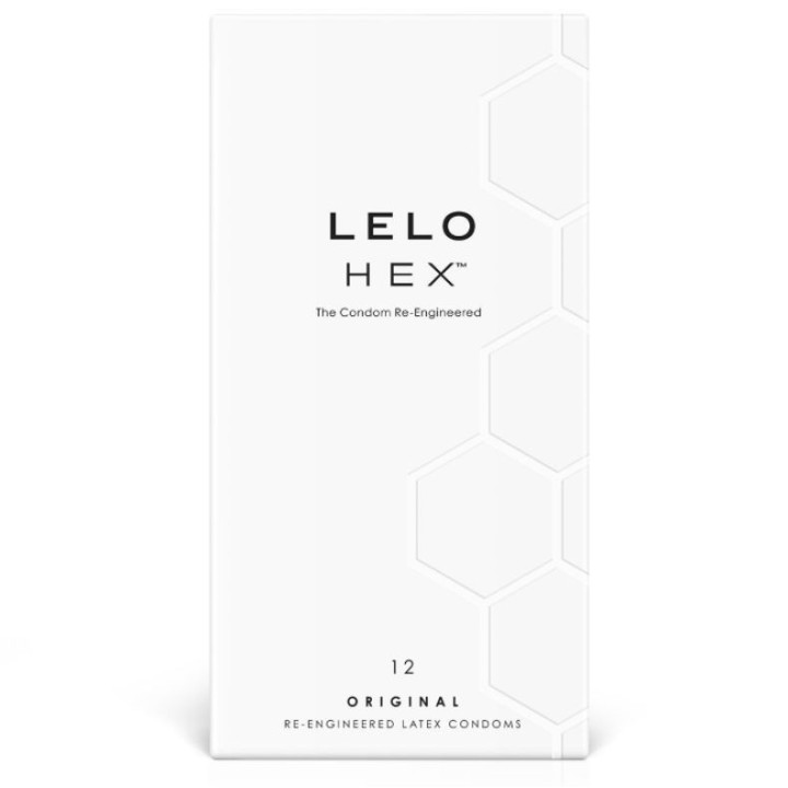Lelo Hex Preservativo Caja 12 Uds:: Envío discreto en masturbadoresparahombre.com