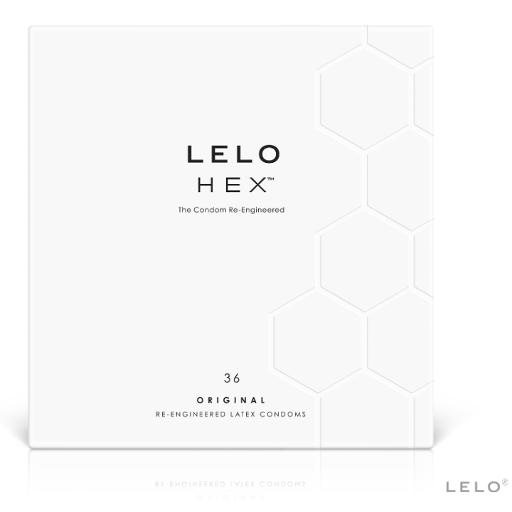 Lelo Hex Preservativo Caja 36 Uds:: Envío discreto en masturbadoresparahombre.com
