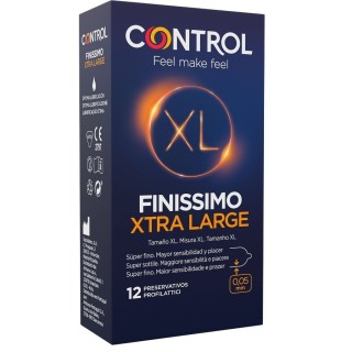 Control Finissimo Xl 12 Unid:: Envío discreto en masturbadoresparahombre.com