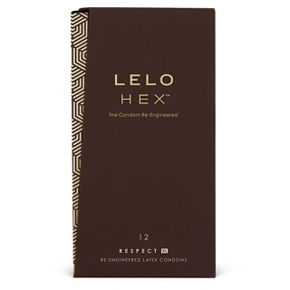 Lelo Hex Condoms Respect Xl 12 Pack:: Envío discreto en masturbadoresparahombre.com