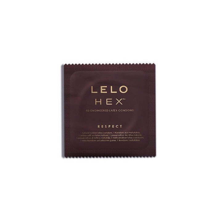 Lelo Hex Condoms Respect Xl 12 Pack:: Envío discreto en masturbadoresparahombre.com