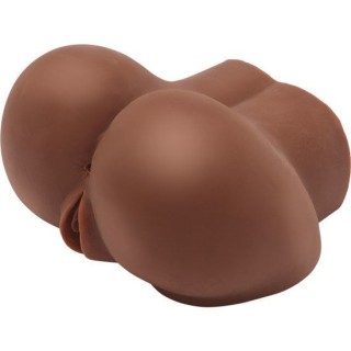 Big Ass Act Masturbador Realista Con Vibrador Brown:: Envío discreto en masturbadoresparahombre.com