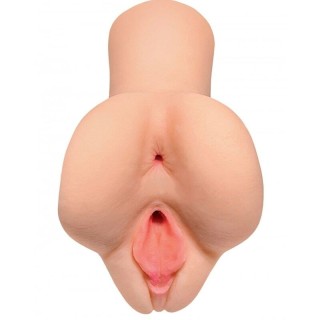 PDX PLUS+ PICK YOUR PLEASURE MASTURBADOR DOBLE MARRON:: Discreción en MasturbadoresParaHombre.com