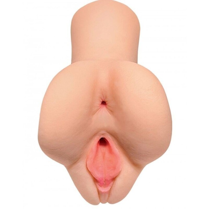 PDX PLUS+ PICK YOUR PLEASURE MASTURBADOR DOBLE MARRON:: Discreción en MasturbadoresParaHombre.com