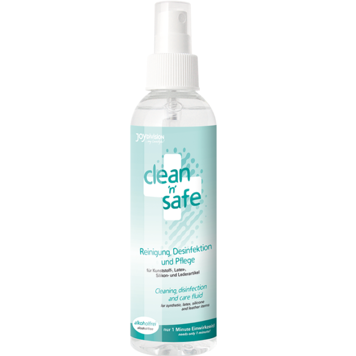 Clean Safe Limpiador De Juguetes Spray 200Ml:: Envío discreto en masturbadoresparahombre.com