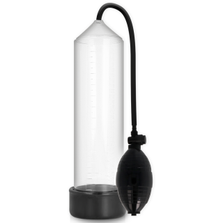 Pump Addicted Bomba Erección Rx3 Transparente:: Envío discreto en masturbadoresparahombre.com