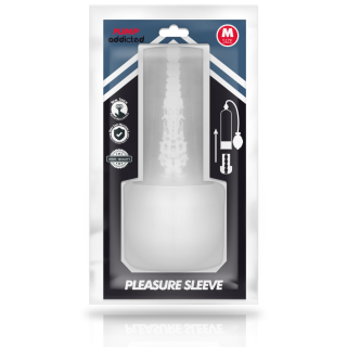 Pump Addicted Pleasure Sleeve Serie Manual:: Envío discreto en masturbadoresparahombre.com