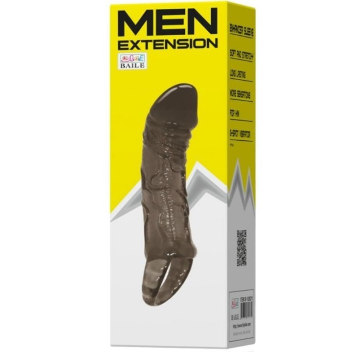 Baile Funda Extensora Pene Con Strap Para Testiculos 11.5 Cm:: Envío discreto en masturbadoresparahombre.com