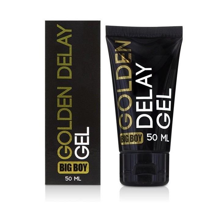 Big Boy Golden Gel Retardande De La Eyaculacion 50Ml:: Envío discreto en masturbadoresparahombre.com