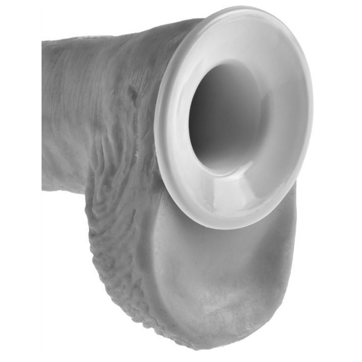 Strap-On Con Dildo Hueco 30.5 Cm Y Tirantes Color Carne:: Envío discreto en masturbadoresparahombre.com